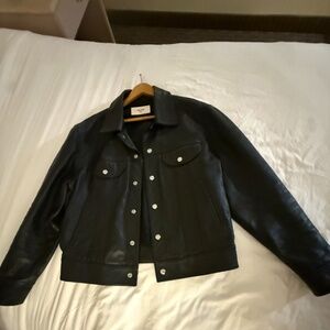 Celine leather jacket